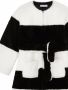 Dolce & Gabbana Kids Jas van imitatiebont Zwart - Thumbnail 3