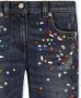 Dolce & Gabbana Kids Jeans verfraaid met kralen Blauw - Thumbnail 3