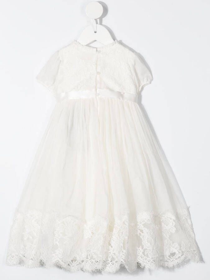 Dolce & Gabbana Kids Jurk met A-lijn Wit