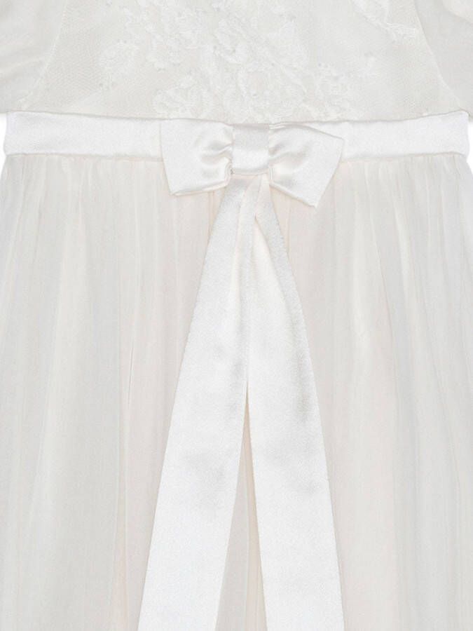 Dolce & Gabbana Kids Jurk met A-lijn Wit