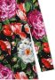 Dolce & Gabbana Kids Jurk met bloe print Zwart - Thumbnail 3