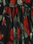 Dolce & Gabbana Kids Jurk met roosprint Zwart - Thumbnail 4