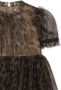 Dolce & Gabbana Kids Tulen jurk met luipaardprint Bruin - Thumbnail 3