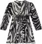 Dolce & Gabbana Kids Jurk met zebraprint Zwart - Thumbnail 2