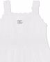Dolce & Gabbana Kids Popeline jurk met broderie anglaise Wit - Thumbnail 3