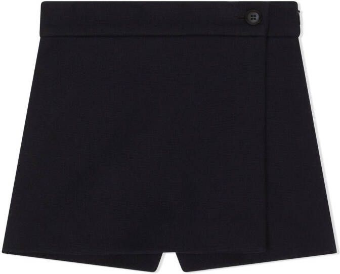 Dolce & Gabbana Kids Katoenen shorts Zwart