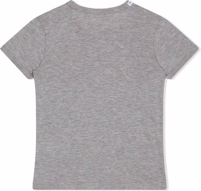 Dolce & Gabbana Kids Katoenen T-shirt Grijs