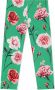 Dolce & Gabbana Kids Legging met bloe print Groen - Thumbnail 2