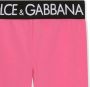Dolce & Gabbana Kids Legging met logoband Roze - Thumbnail 3