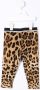 Dolce & Gabbana Kids Legging met luipaardprint Beige - Thumbnail 2