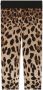 Dolce & Gabbana Kids Stretch-zijden legging met luipaardprint Bruin - Thumbnail 2