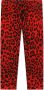 Dolce & Gabbana Kids Legging met luipaardprint Rood - Thumbnail 2