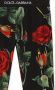 Dolce & Gabbana Kids Legging met roosprint Zwart - Thumbnail 3
