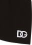 Dolce & Gabbana Kids Mini-rok met trekkoord en DG-logo Zwart - Thumbnail 3
