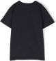 Dolce & Gabbana Kids T-shirt met logoplakkaat Blauw - Thumbnail 2