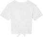 Dolce & Gabbana Kids T-shirt met logoplakkaat Wit - Thumbnail 2