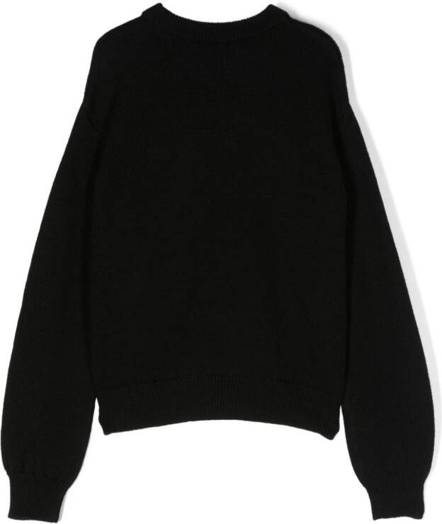 Dolce & Gabbana Kids Trui van scheerwol Zwart
