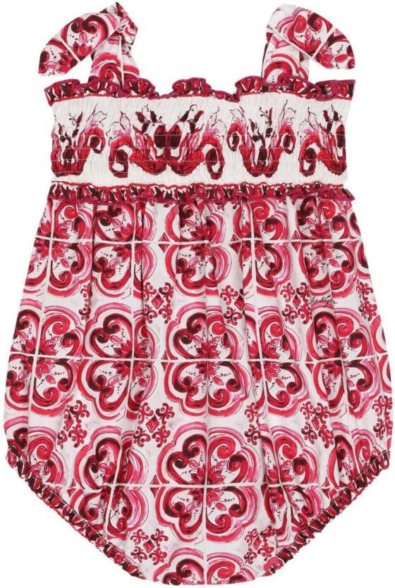 Dolce & Gabbana Kids T-shirt met print Wit