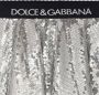 Dolce & Gabbana Kids Midi-rok met logoband Zilver - Thumbnail 3