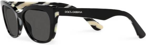 Dolce & Gabbana Kids Mini Me zonnebril met cat-eye montuur Veelkleurig