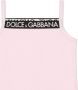 Dolce & Gabbana Kids Tanktop met logoprint Roze - Thumbnail 3