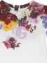 Dolce & Gabbana Kids Romper set met bloe print Wit - Thumbnail 4