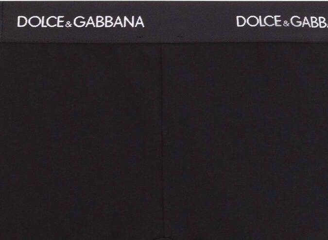 Dolce & Gabbana Kids Set van 2 boxershorts Zwart