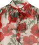 Dolce & Gabbana Kids Shirt met bloe print Rood - Thumbnail 3