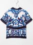 Dolce & Gabbana Kids Shirt met ceintuur Blauw - Thumbnail 2