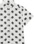 Dolce & Gabbana Kids Popeline shirt met DG-logo Wit - Thumbnail 3