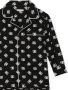 Dolce & Gabbana Kids Pyjamashirt met DG-logo Zwart - Thumbnail 3