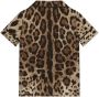 Dolce & Gabbana Kids Zijden shirt met luipaardprint Bruin - Thumbnail 2