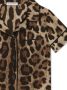 Dolce & Gabbana Kids Zijden shirt met luipaardprint Bruin - Thumbnail 3