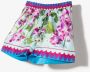 Dolce & Gabbana Kids Shorts met bloe print Blauw - Thumbnail 2