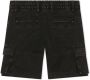 Dolce & Gabbana Kids Geverfde katoenen shorts Zwart - Thumbnail 2