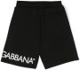 Dolce & Gabbana Kids Shorts met logoprint Zwart - Thumbnail 2