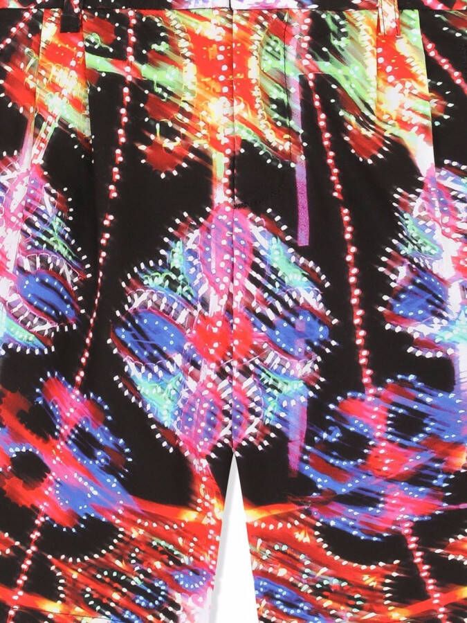 Dolce & Gabbana Kids Shorts met print Zwart