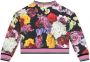 Dolce & Gabbana Kids Sweater met bloe print Zwart - Thumbnail 2