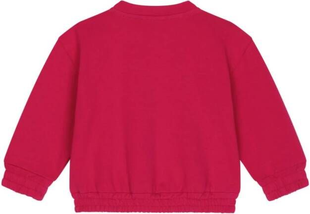 Dolce & Gabbana Kids Sweater met logo Rood