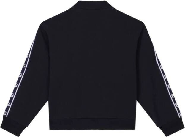 Dolce & Gabbana Kids Sweater met logoband Zwart