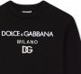 Dolce & Gabbana Kids Katoenen sweater met print Zwart - Thumbnail 3