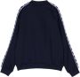 Dolce & Gabbana Kids Sweater met logostreep Blauw - Thumbnail 2