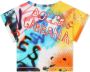 Dolce & Gabbana Kids T-shirt met graffiti-print Veelkleurig - Thumbnail 2