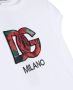 Dolce & Gabbana Kids T-shirt met logopatch Wit - Thumbnail 3