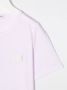 Dolce & Gabbana Kids T-shirt met logoplakkaat Roze - Thumbnail 3