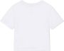 Dolce & Gabbana Kids Katoenen T-shirt met logo Wit - Thumbnail 2