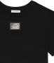 Dolce & Gabbana Kids Katoenen T-shirt met logo Zwart - Thumbnail 3