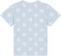 Dolce & Gabbana Kids Katoenen T-shirt met logo Blauw - Thumbnail 2