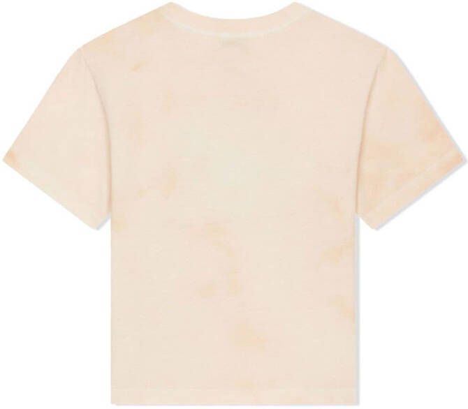 Dolce & Gabbana Kids T-shirt met logoprint Oranje