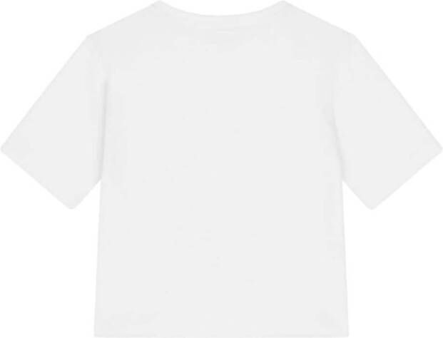 Dolce & Gabbana Kids T-shirt met logoprint Wit